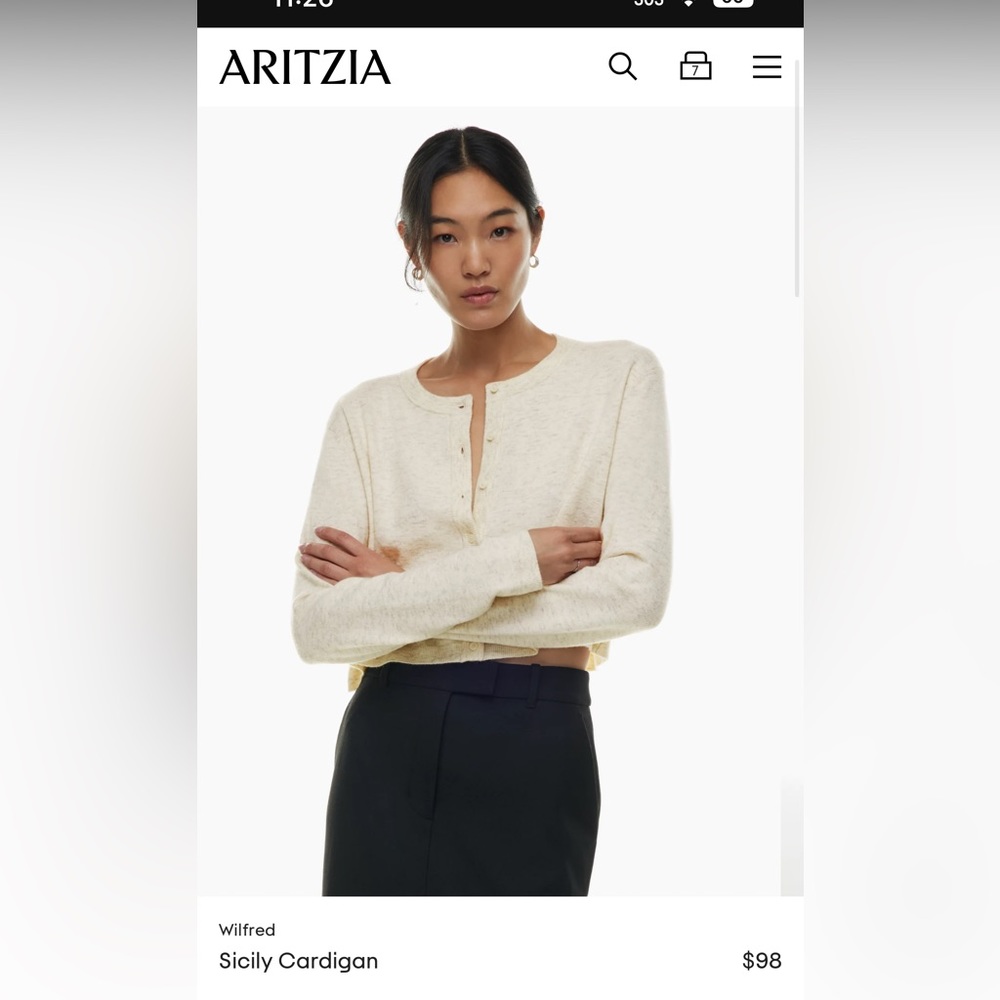 Aritzia Cardigan